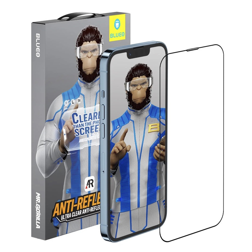 Blueo Anti-Reflective HD Exterior Screen Protector Film for Samsung Galaxy Z Fold8 F971, Tempered Glass, Full Glue, Black