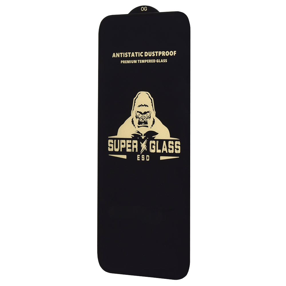 Techsuit Screen Protector Film for Motorola Moto G86 Power / G86, Tempered Glass, Full Glue, Black