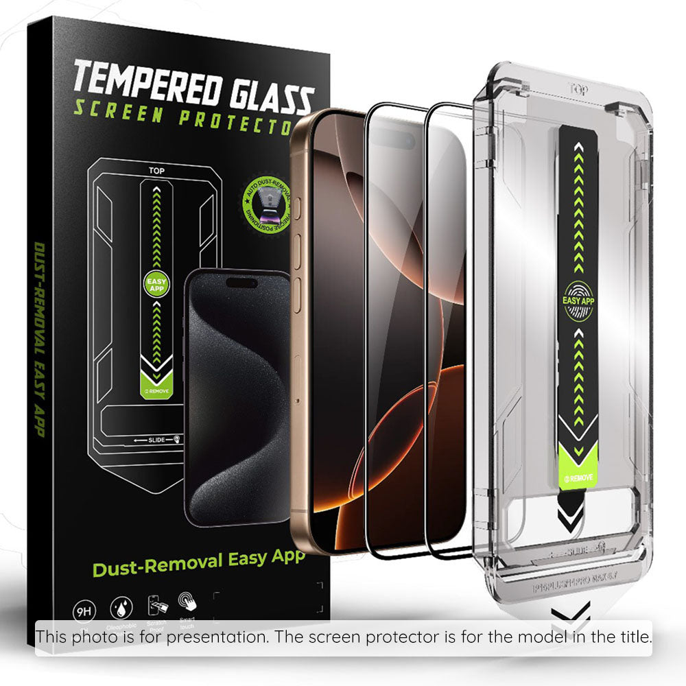 Techsuit TitanGlass CrystalHD Screen Protector for Samsung Galaxy S25 FE, Tempered Glass, Full Glue