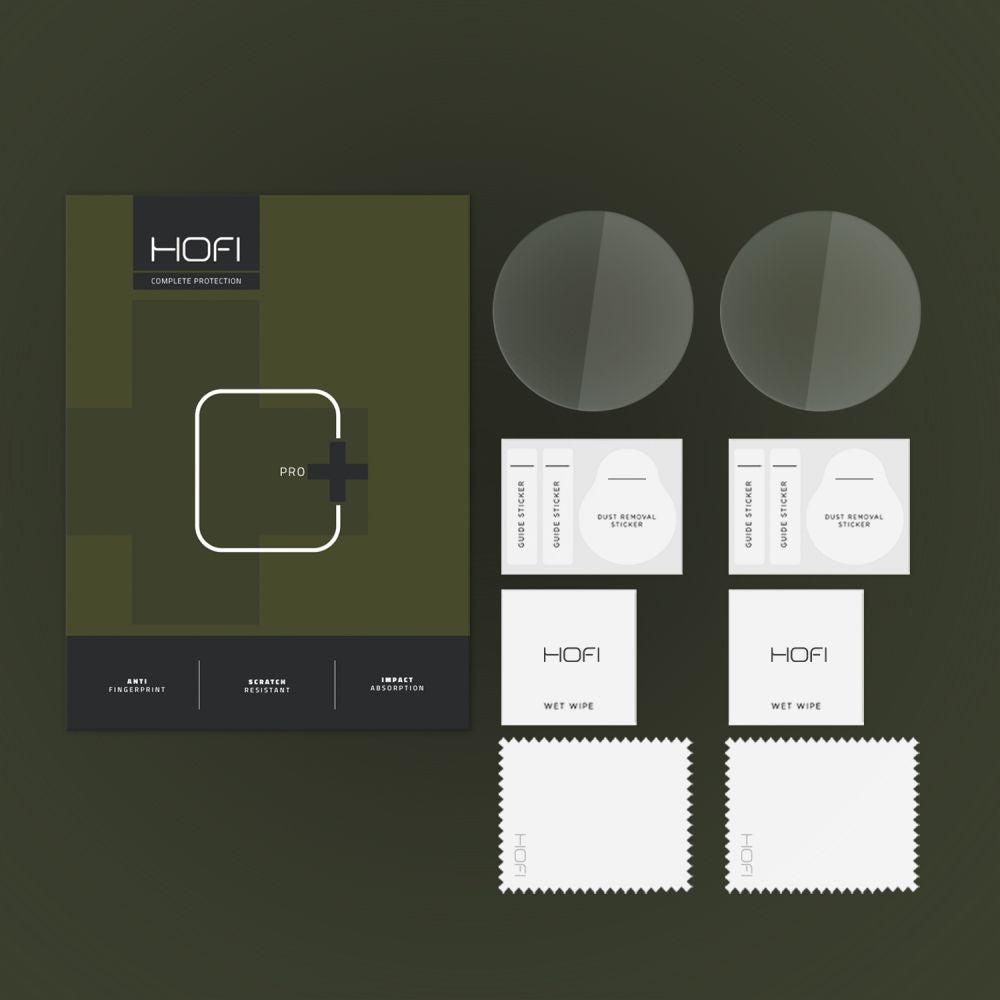 HOFI PRO+ Protection Film for Huawei Watch GT 4 41mm, Set of 2 pieces, Tempered Glass
