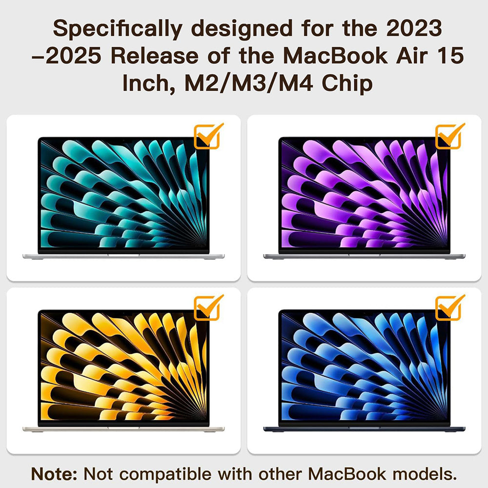 Matte Anti Blue Light Screen Protector Film Techsuit VisionProX for Apple MacBook Air 15inch (2024) / Air 15inch (2023), Plastic