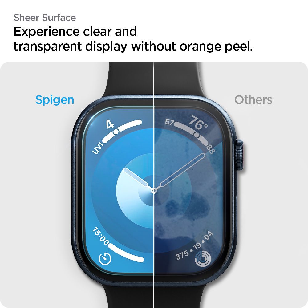Spigen Elite Shield EZ FIT for Apple Watch 42mm Series, Set of 2 pieces, Plastic AFL08580
