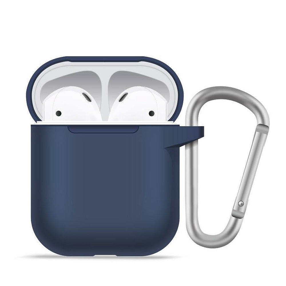 Blueo Liquid Case for Apple AirPods Gen 1, Navy Blue
