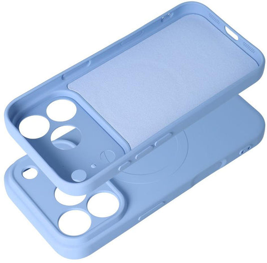 MagSafe Case for Apple iPhone 18 Pro Max / 17 Pro Max, OEM, Silicone Mag, Blue
