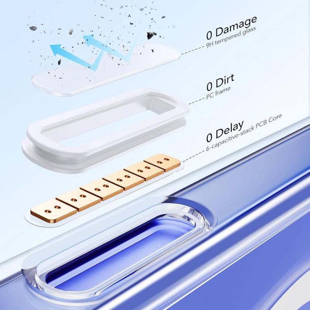 MagSafe Case for Apple iPhone 16, ESR, Classic Hybrid Kickstand Slide, Transparent