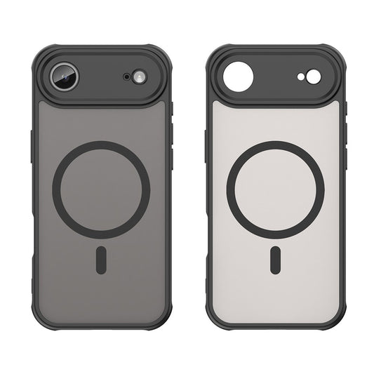 MagSafe Case for Apple iPhone 17 Air, Techsuit, HaloFrost II, Black