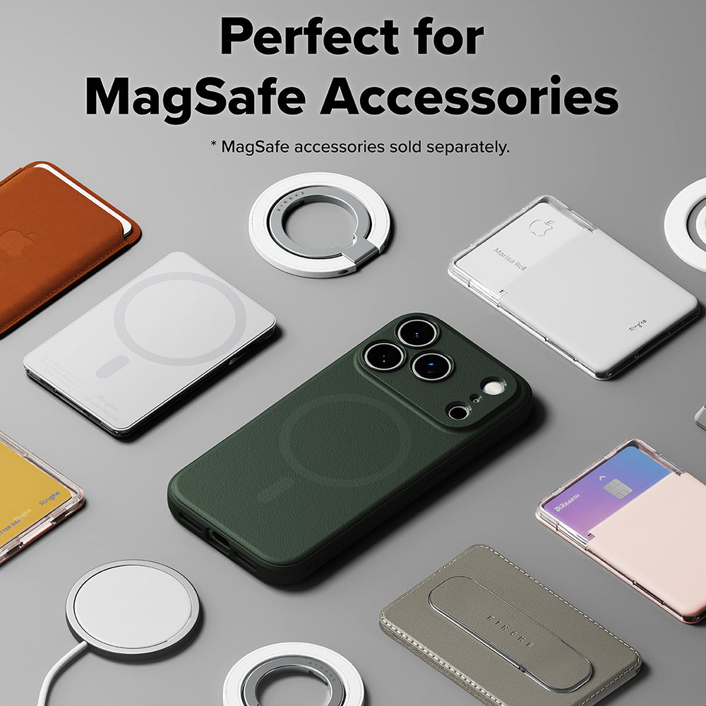 MagSafe Case for Apple iPhone 17 Pro Max, Ringke, Onyx, Dark Green