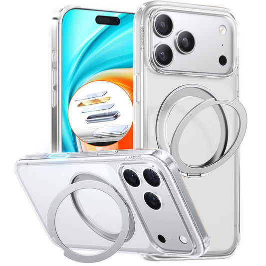 MagSafe Case for Apple iPhone 17 Pro Max, Torras, Ostand Pro, Transparent