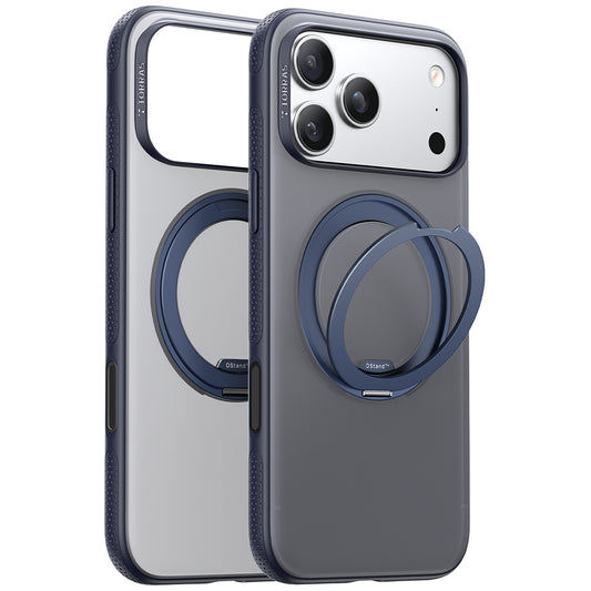 MagSafe Case for Apple iPhone 17 Pro Max, Torras, Ostand R Fitness, Blue