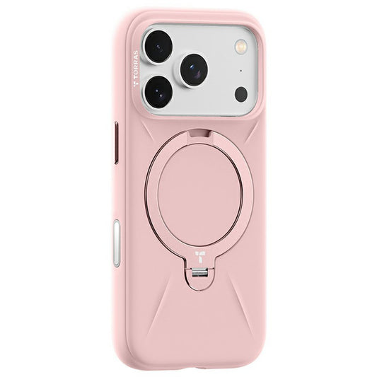 MagSafe Case for Apple iPhone 17 Pro Max, Torras, QPRO Silicone, Pink
