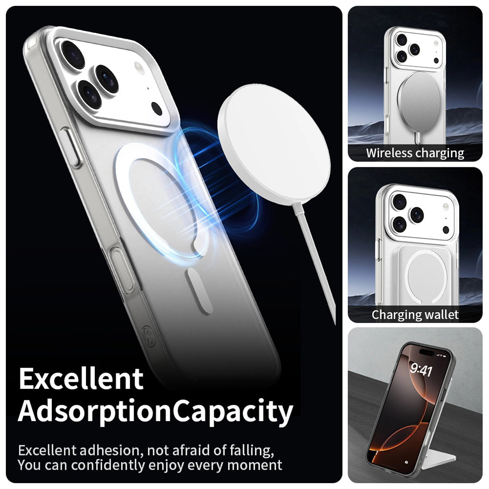 MagSafe Case for Apple iPhone 17 Pro, Techsuit, CandyCase, White