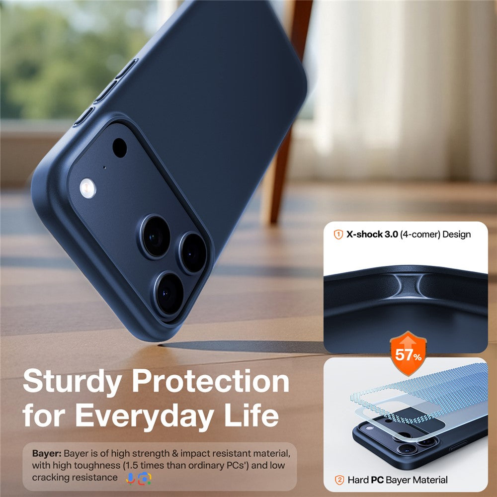 MagSafe Case for Apple iPhone 17 Pro, Torras, SlimFit, Transparent