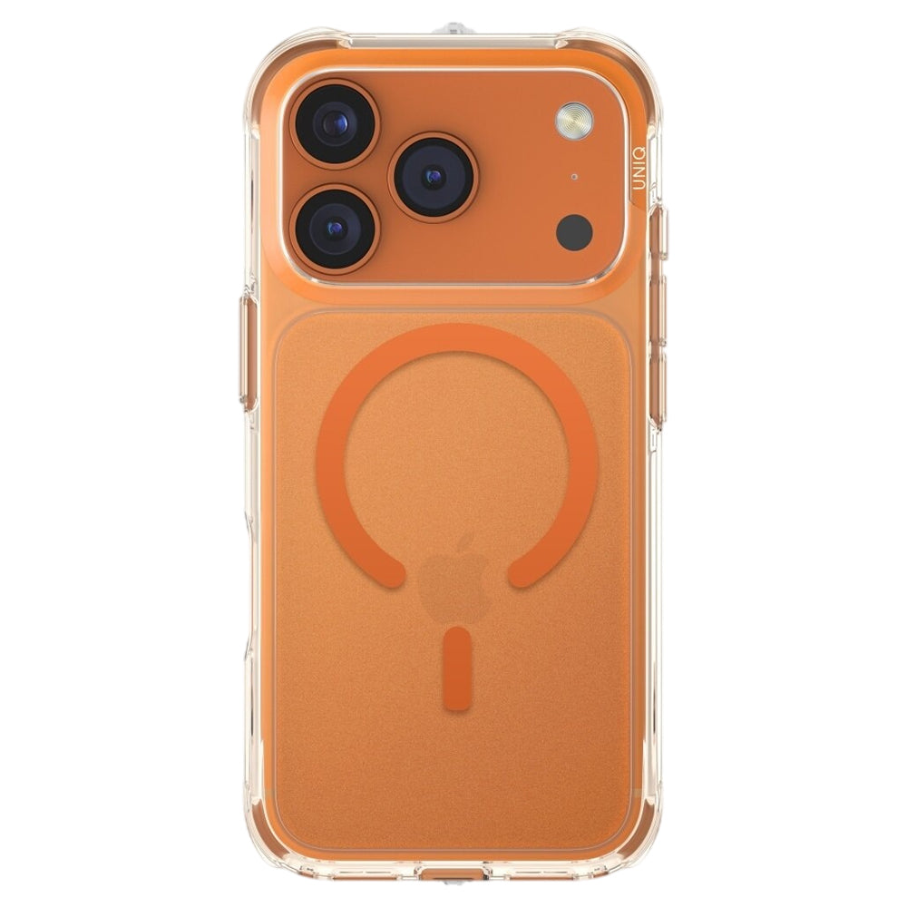 MagSafe Case for Apple iPhone 17 Pro, UNIQ, LifePro Xtreme MagClick, Orange