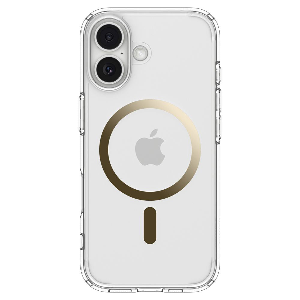 MagSafe Case for Apple iPhone 17, Spigen, Ultra Hybrid, Transparent Gold ACS10382