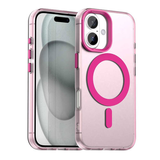 MagSafe Case for Apple iPhone 17, Techsuit, CandyCase, Pink