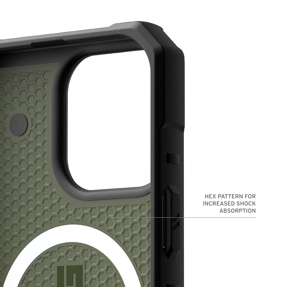 MagSafe Case for Apple iPhone 17, Urban Armor Gear, Pathfinder, Green