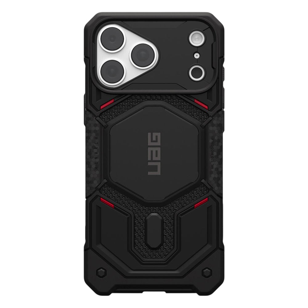MagSafe Case for Apple iPhone 18 Pro / 17 Pro, Urban Armor Gear, Monarch Pro Kevlar, Black