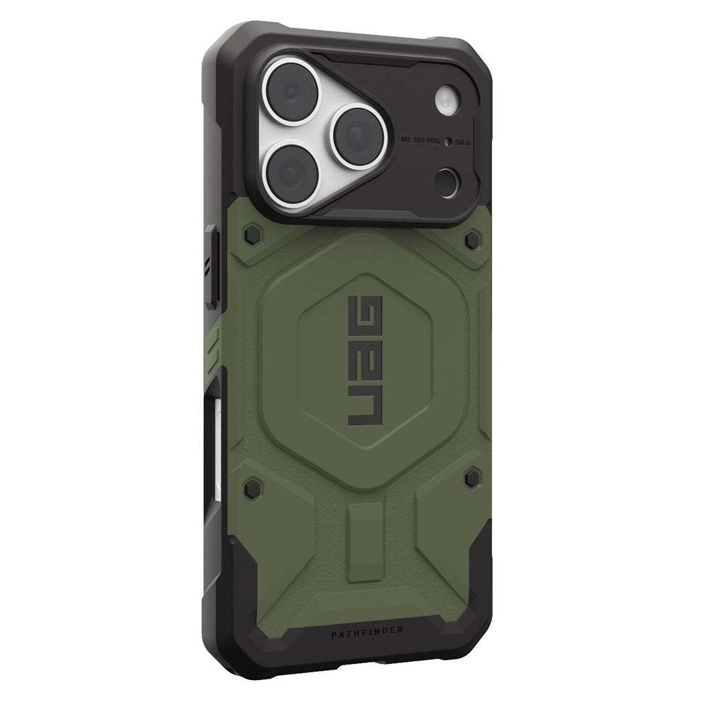 MagSafe Case for Apple iPhone 18 Pro / 17 Pro, Urban Armor Gear, Pathfinder, Green