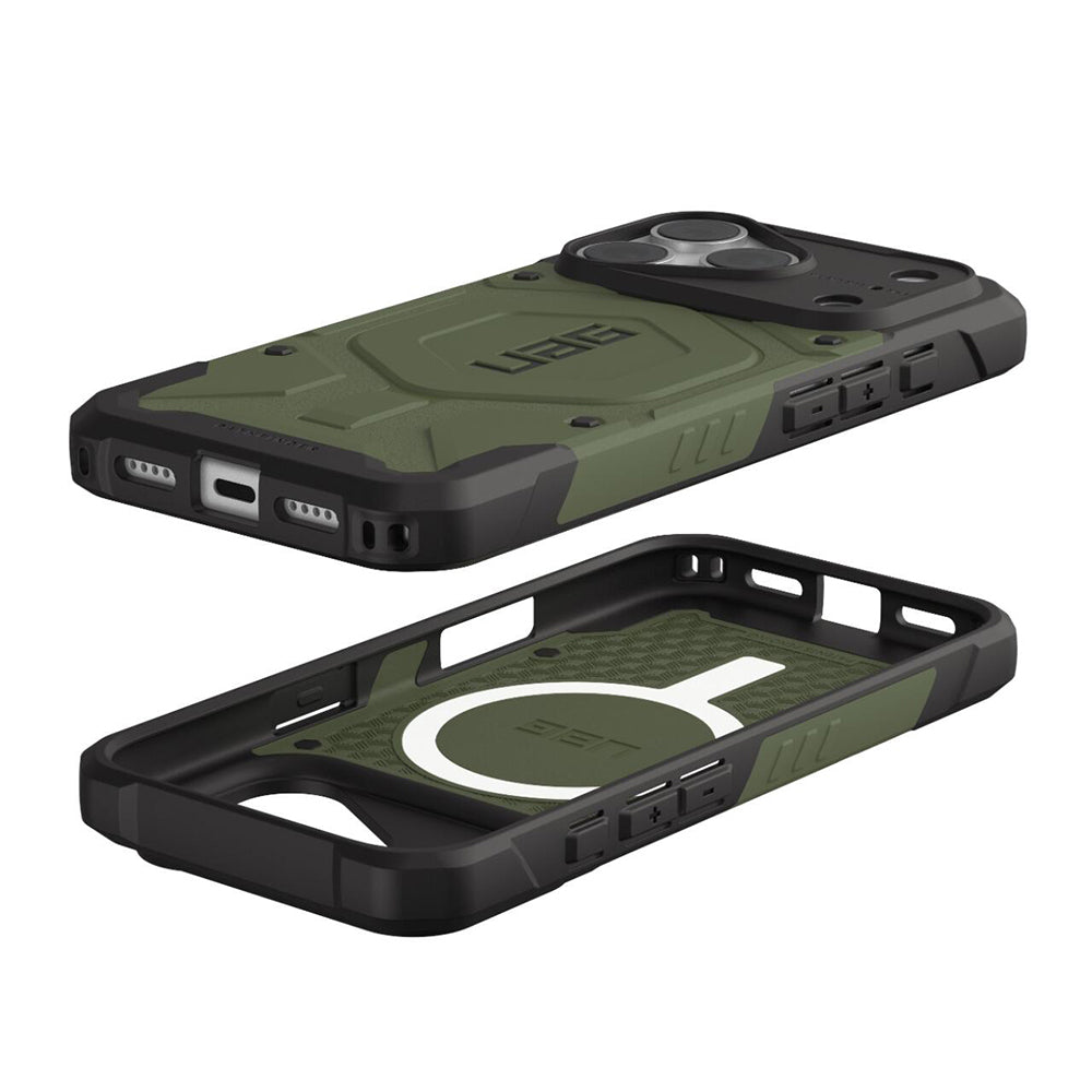 MagSafe Case for Apple iPhone 18 Pro / 17 Pro, Urban Armor Gear, Pathfinder, Green