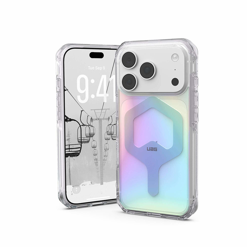 MagSafe Case for Apple iPhone 18 Pro / 17 Pro, Urban Armor Gear, Plyo, Iridescent