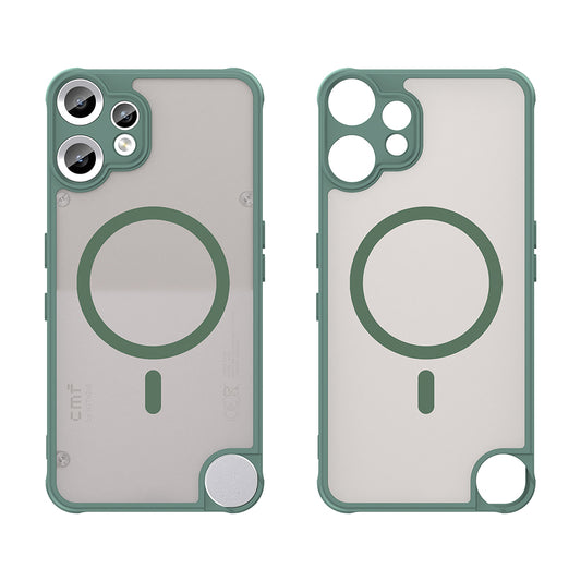 MagSafe Case for Nothing CMF Phone 2 Pro, Techsuit, HaloFrost II, Green