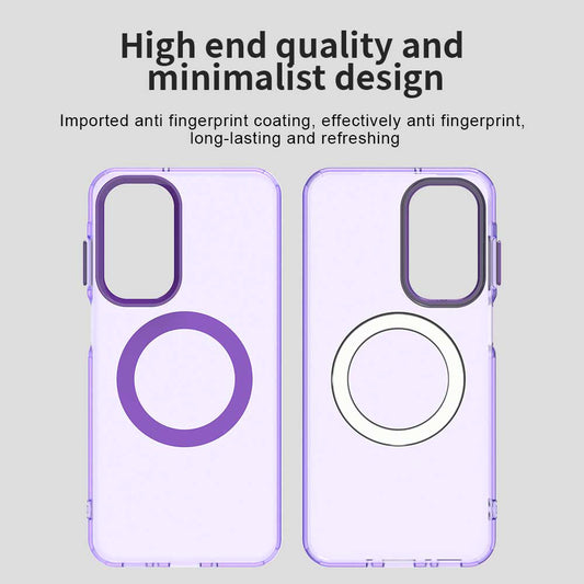 MagSafe Case for Samsung Galaxy A27 5G, Techsuit, CandyCase, Purple