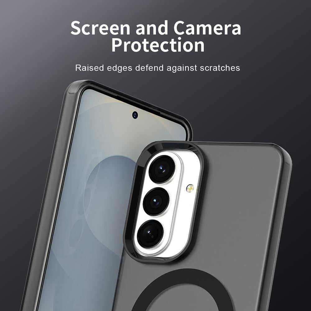 MagSafe Case for Samsung Galaxy S26 FE S741, Techsuit, CandyCase, Black
