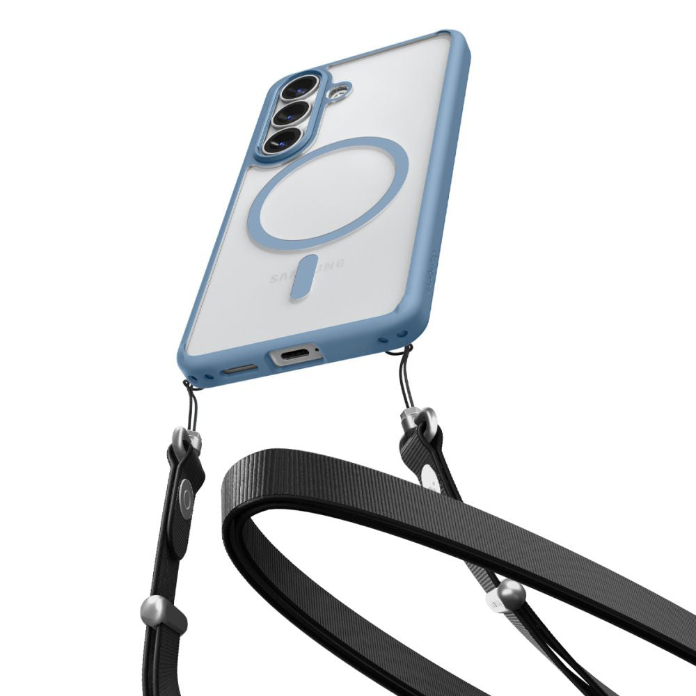 MagSafe Case for Samsung Galaxy S26 Plus S947, Spigen, Ultra Hybrid, Blue ACS11213