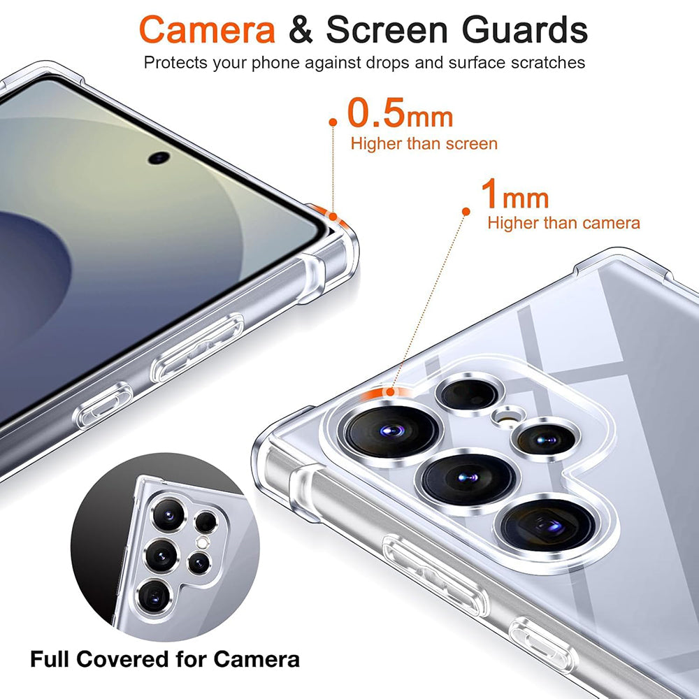 MagSafe Case for Samsung Galaxy S26 S942, Techsuit, Shockproof, Transparent
