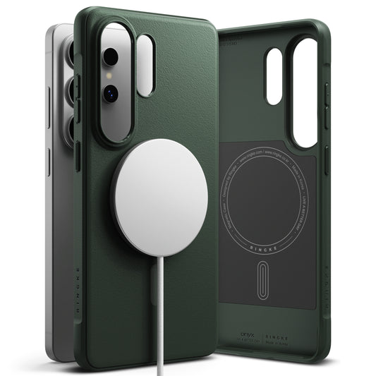 MagSafe Case for Samsung Galaxy S26 Ultra, Ringke, Onyx, Dark Green