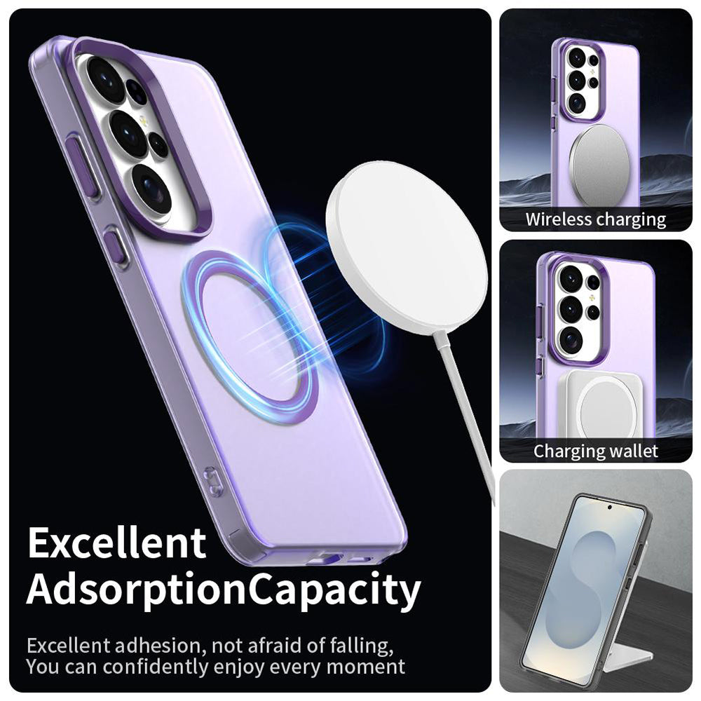 MagSafe Case for Samsung Galaxy S26 Ultra, Techsuit, CandyCase, Purple