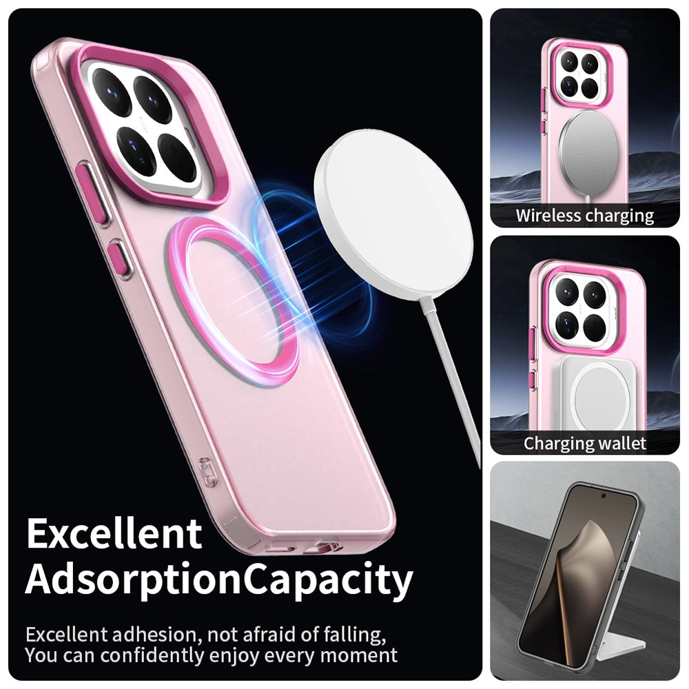 MagSafe Case for Xiaomi 15T Pro, Techsuit, CandyCase, Pink