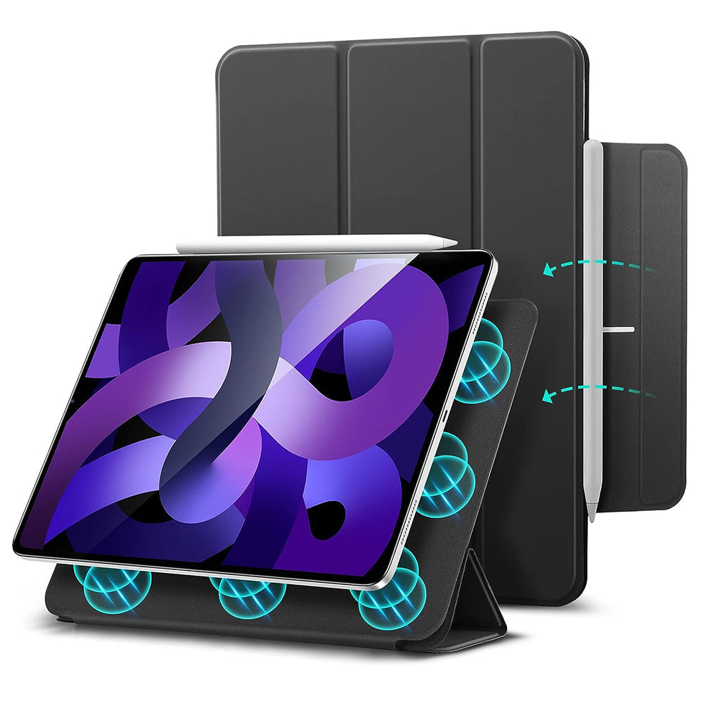 Case for Apple iPad Air 11 (2024) / Air (2022) / Air (2020) / Pro 11 (2018), ESR, Rebound, Black