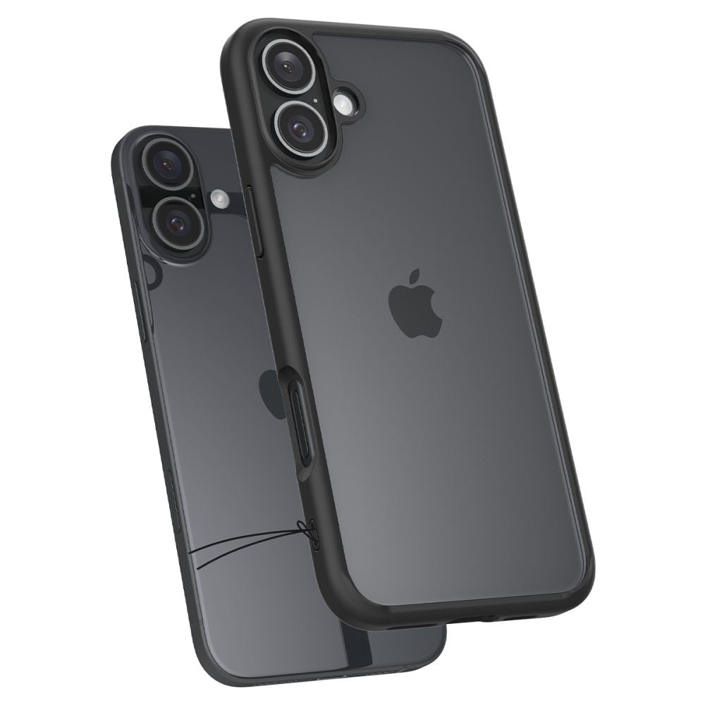 Case for Apple iPhone 16 Plus, Spigen, Ultra Hybrid, Matte Black