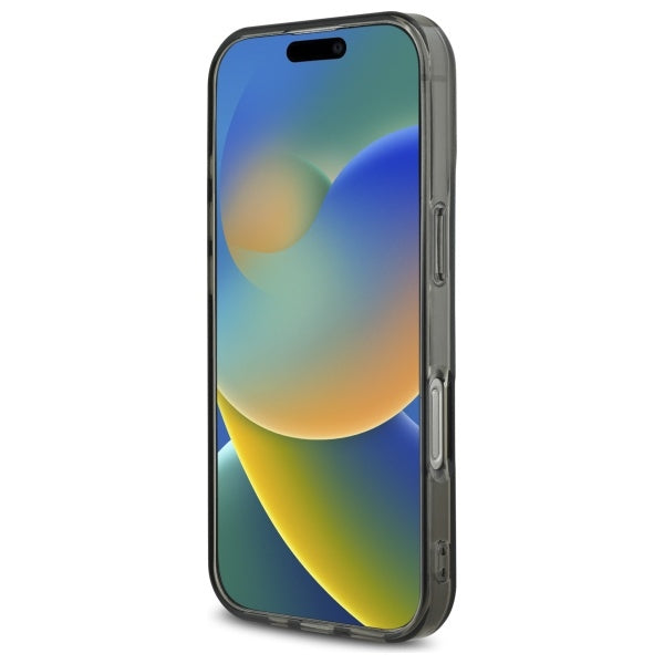 Case for Apple iPhone 16 Pro Max, Guess, IML Heart, Black