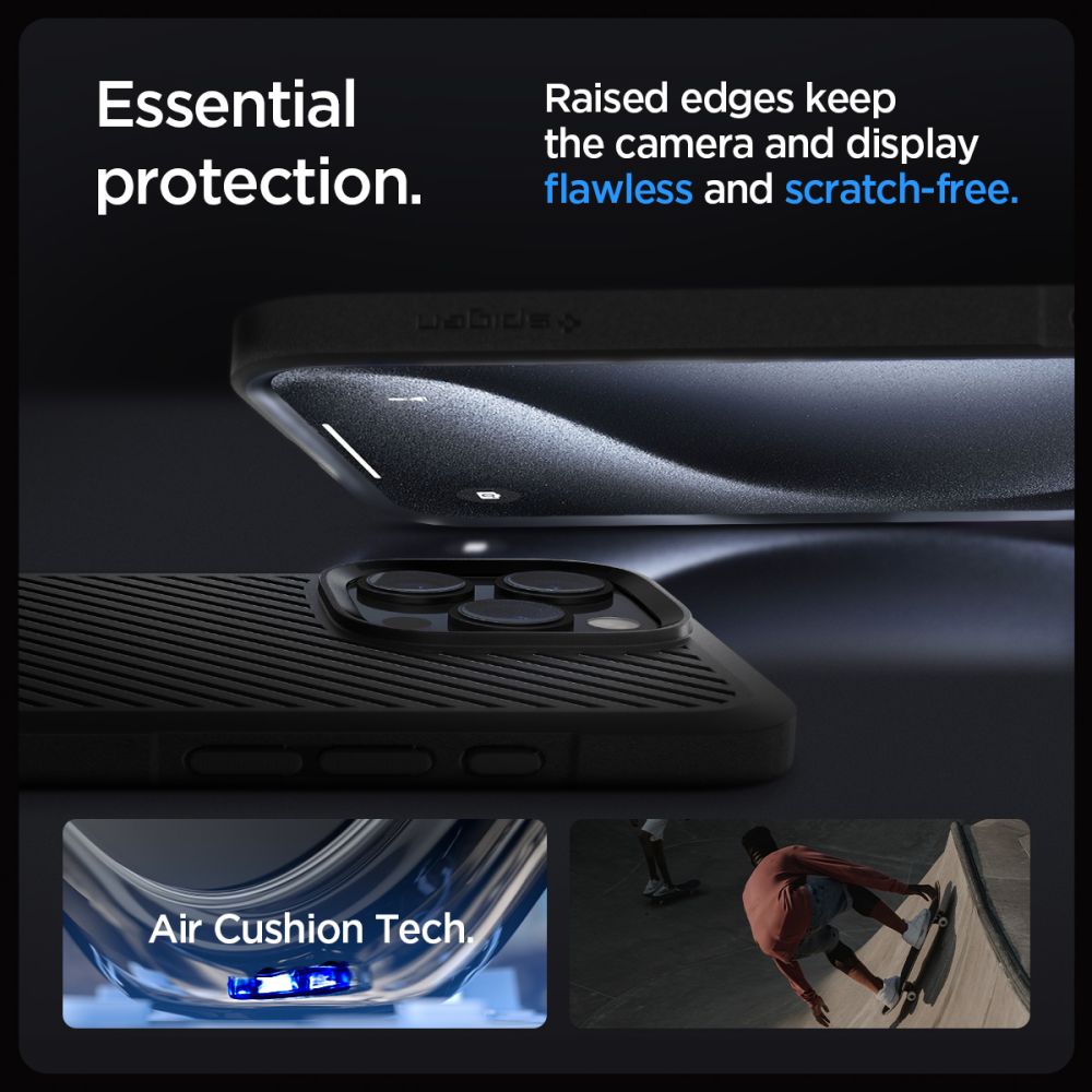Case for Apple iPhone 16 Pro Max, Spigen, Core Armor, Matte Black