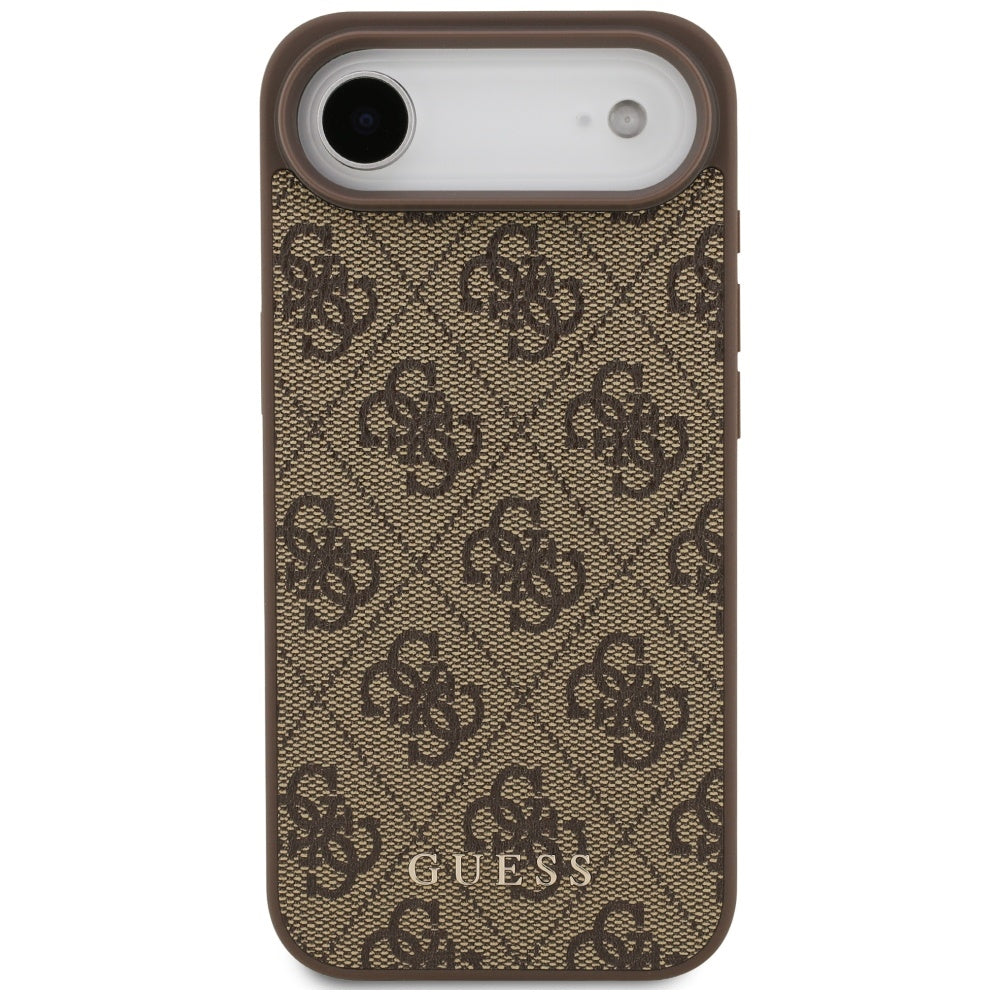 Case for Apple iPhone 17 Air, Guess, 4G Classic, Brown