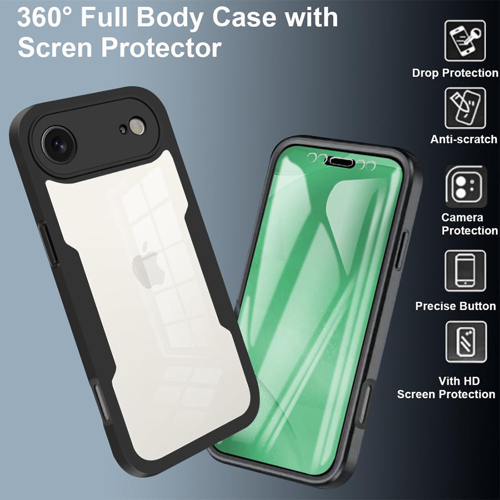 Case for Apple iPhone 17 Air, Techsuit, ColorVerse 360, Pink