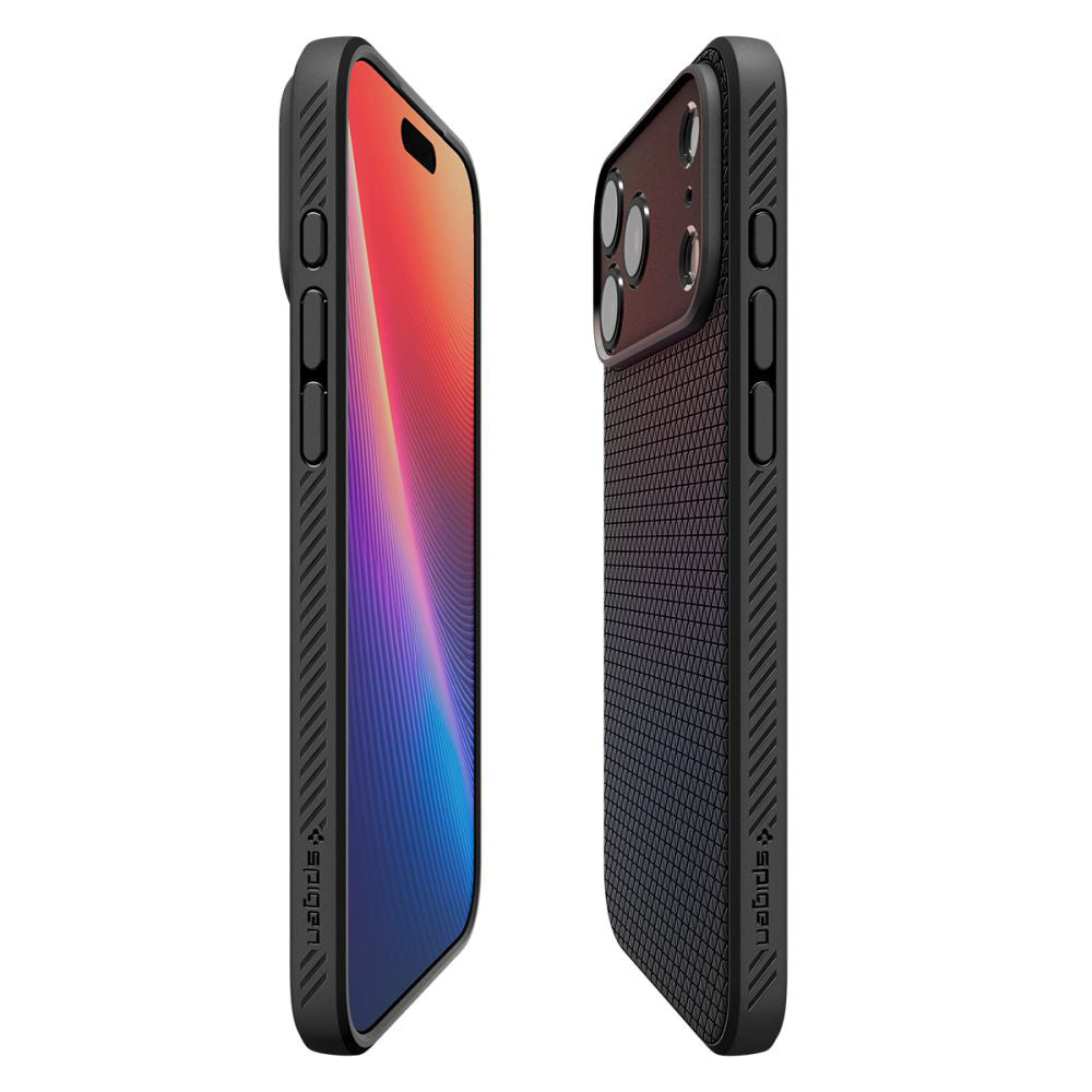 Case for Apple iPhone 17 Pro Max, Spigen, Liquid Air, Matte Black ACS10265