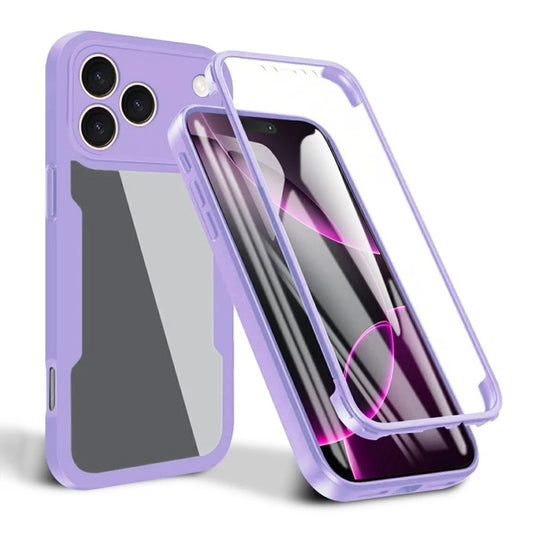 Case for Apple iPhone 17 Pro, Techsuit, ColorVerse 360, Purple