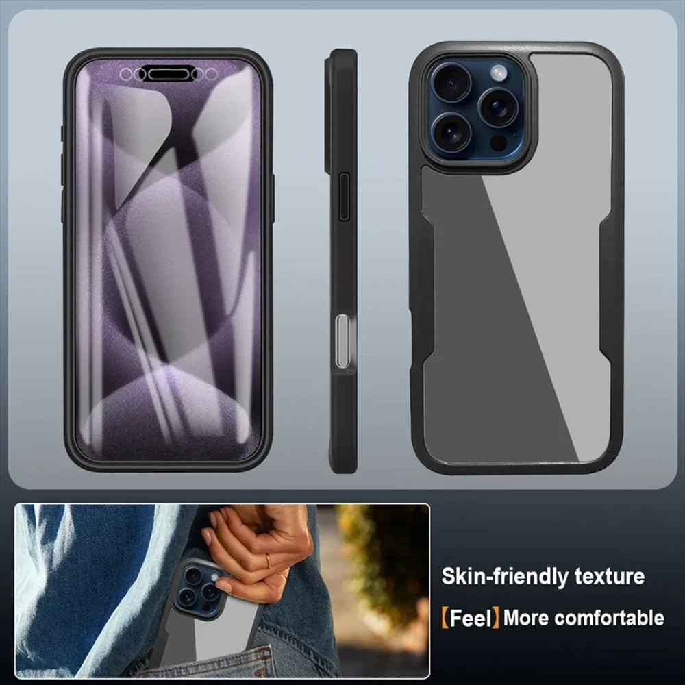 Case for Apple iPhone 17 Pro, Techsuit, ColorVerse 360, Purple