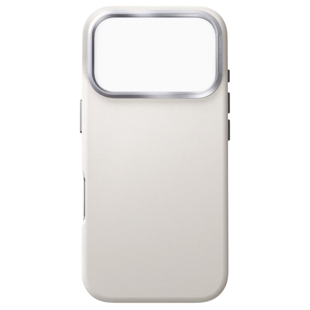 Case for Apple iPhone 17 Pro, UNIQ, Lyden Leatherette, Grey