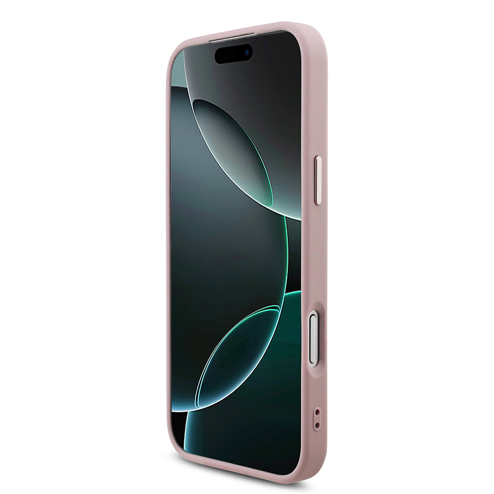 Case for Apple iPhone 18 Pro / 17 Pro, Guess, 4G Big Classic Logo, Pink