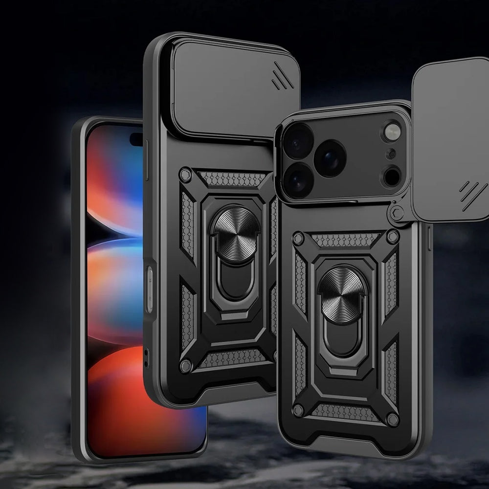 Case for Apple iPhone 18 Pro Max / 17 Pro Max, Techsuit, CamShield, Rose Gold