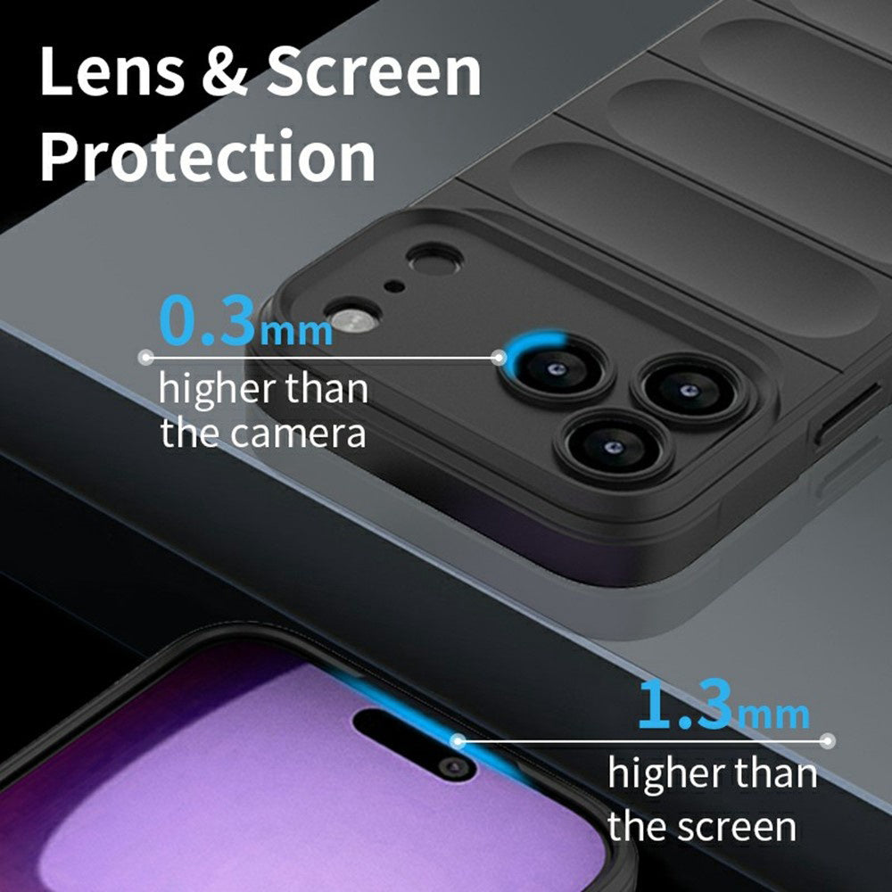 Case for Apple iPhone 18 Pro Max / 17 Pro Max, Techsuit, Magic Shield, Blue