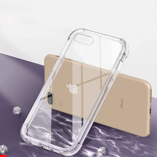 Case for Apple iPhone 8 Plus / 7 Plus, Techsuit, Shockproof Clear, Transparent