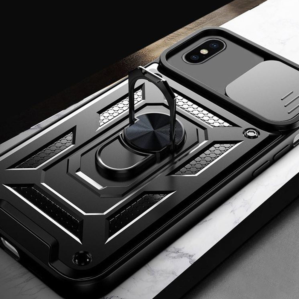 Case for Apple iPhone XS Max, Techsuit, CamShield, Green