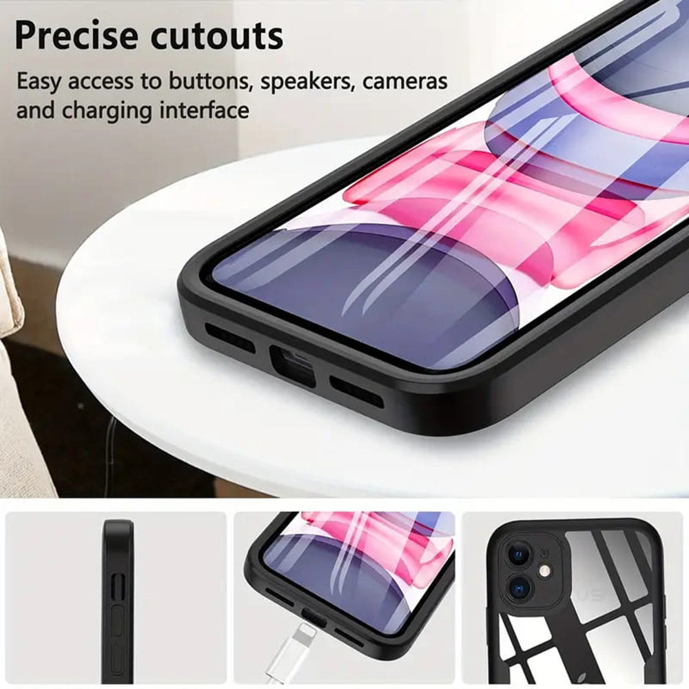 Case for Honor Magic8 Lite, Techsuit, ColorVerse 360, Black