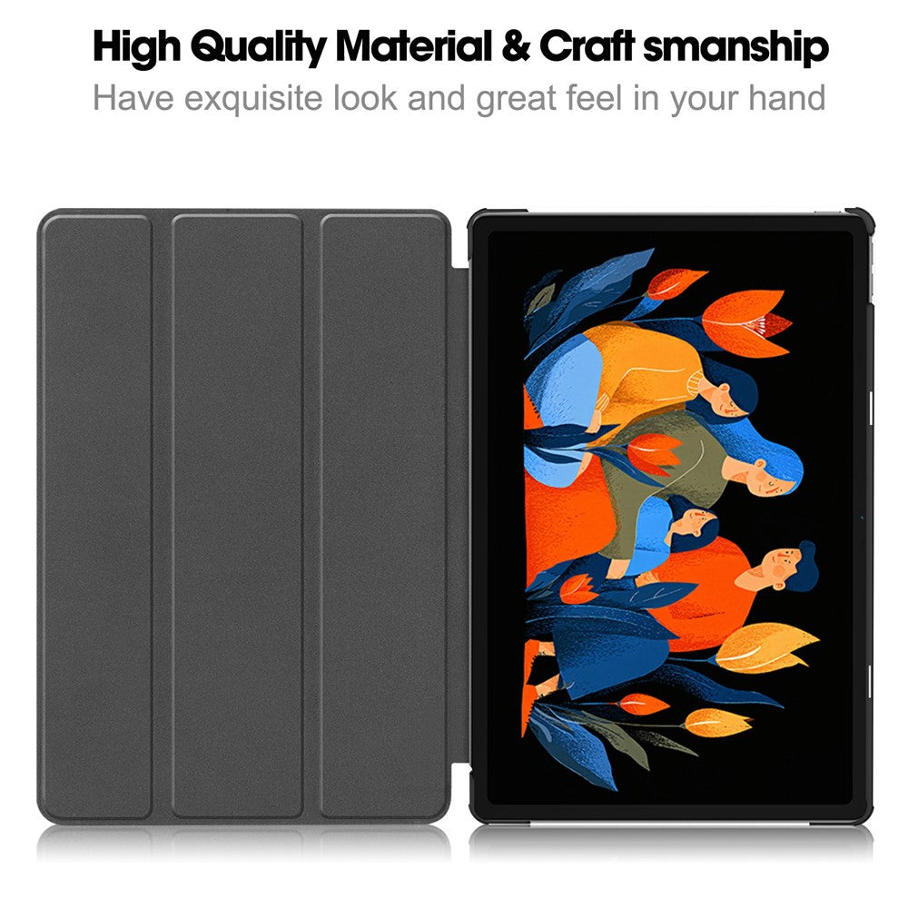 Case for Lenovo Idea Tab Plus, Techsuit, FoldPro, Black