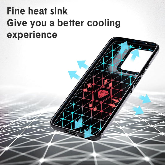 Case for Motorola Moto G15 / G15 Power, Techsuit, Carbon, Black